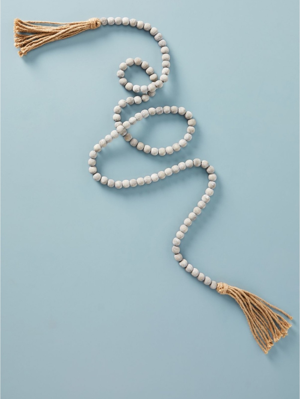 Beaded Jute Garland